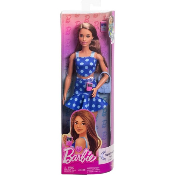 Barbie Fashionistas Doll 242 Type 1 Diabetes Breakthrough Polka Dot 2025 - Picture 1 of 4